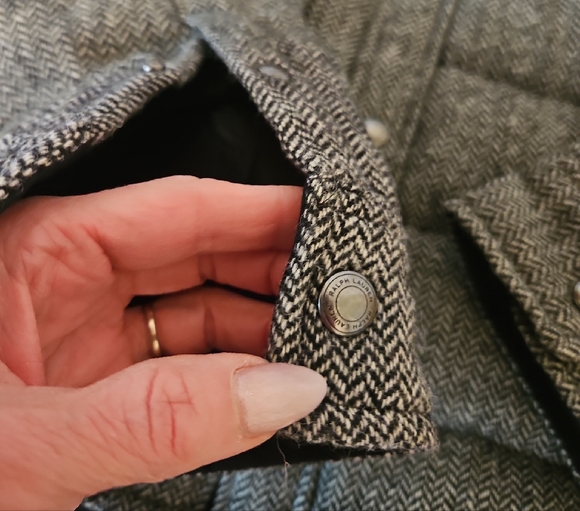 Polo Ralph Lauren Charcoal Puffer Jacket, Men's Size M - Picture 10 of 13